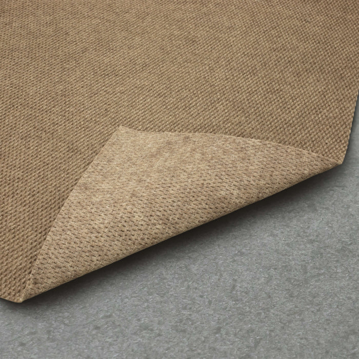 Hobnail Needle Punch Taupe Area Rug