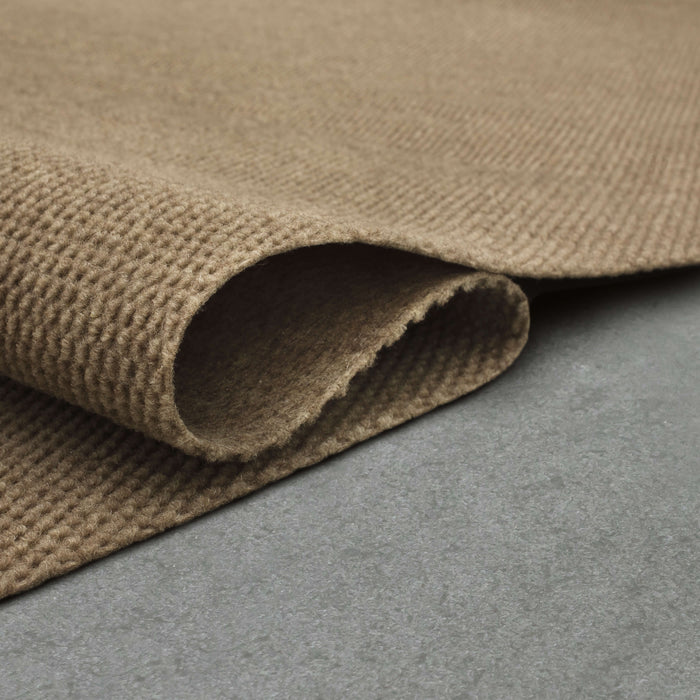 Hobnail Needle Punch Taupe Area Rug