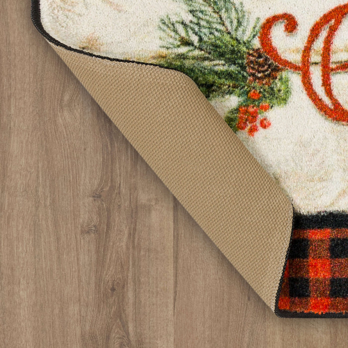 Holiday Cheer Multicolor Accent Rug