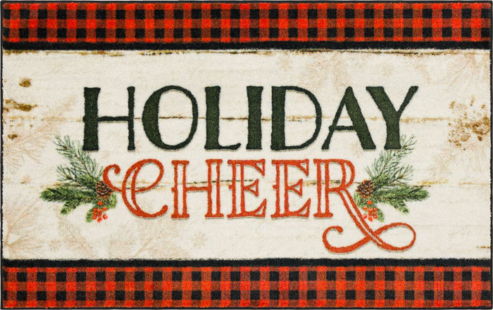 Holiday Cheer Multicolor Accent Rug