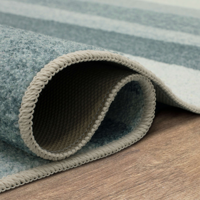 Grayson Stripe Navy Area Rug