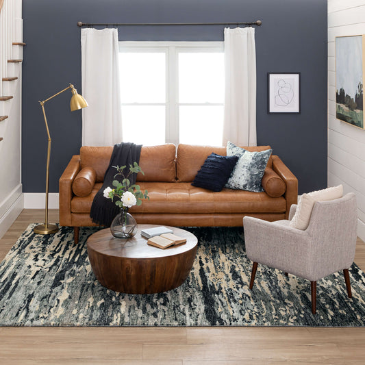 Karastan Bowen Huron Blue Area Rug by Drew & Jonathan Home