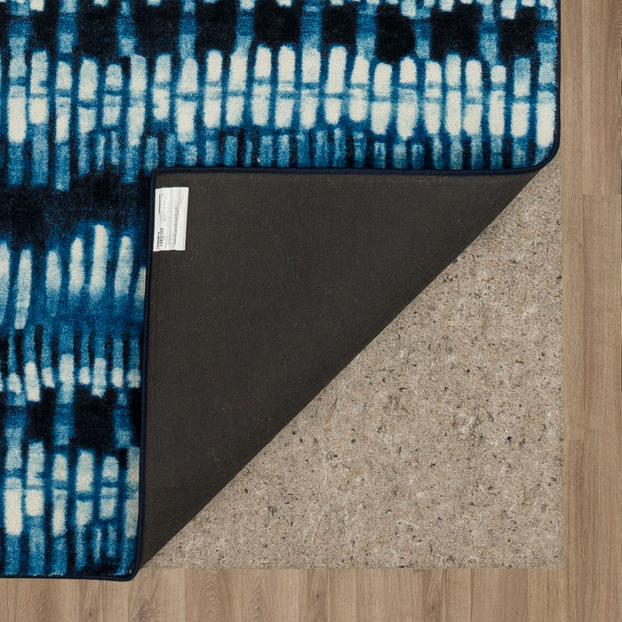 Technicolor Juliette Navy Area Rug