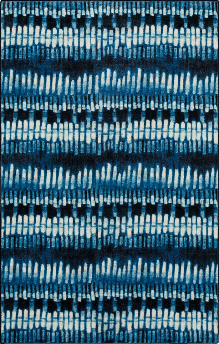 Technicolor Juliette Navy Area Rug