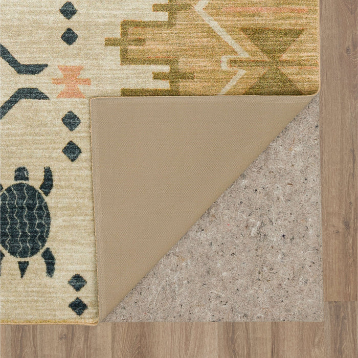 Kokopelii Striped Natural Area Rug