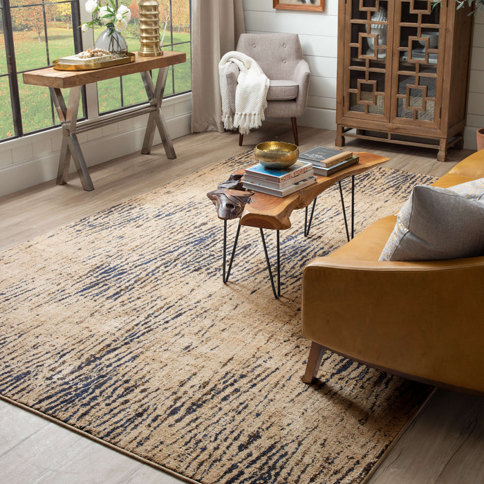 Karastan Vanguard Intrepid Periwinkle by Drew & Jonathan Home