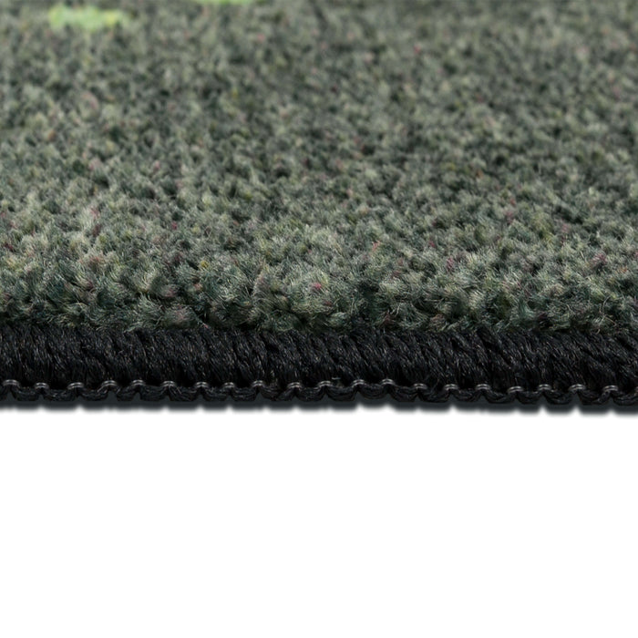St Patrick's Day Black Accent Rug