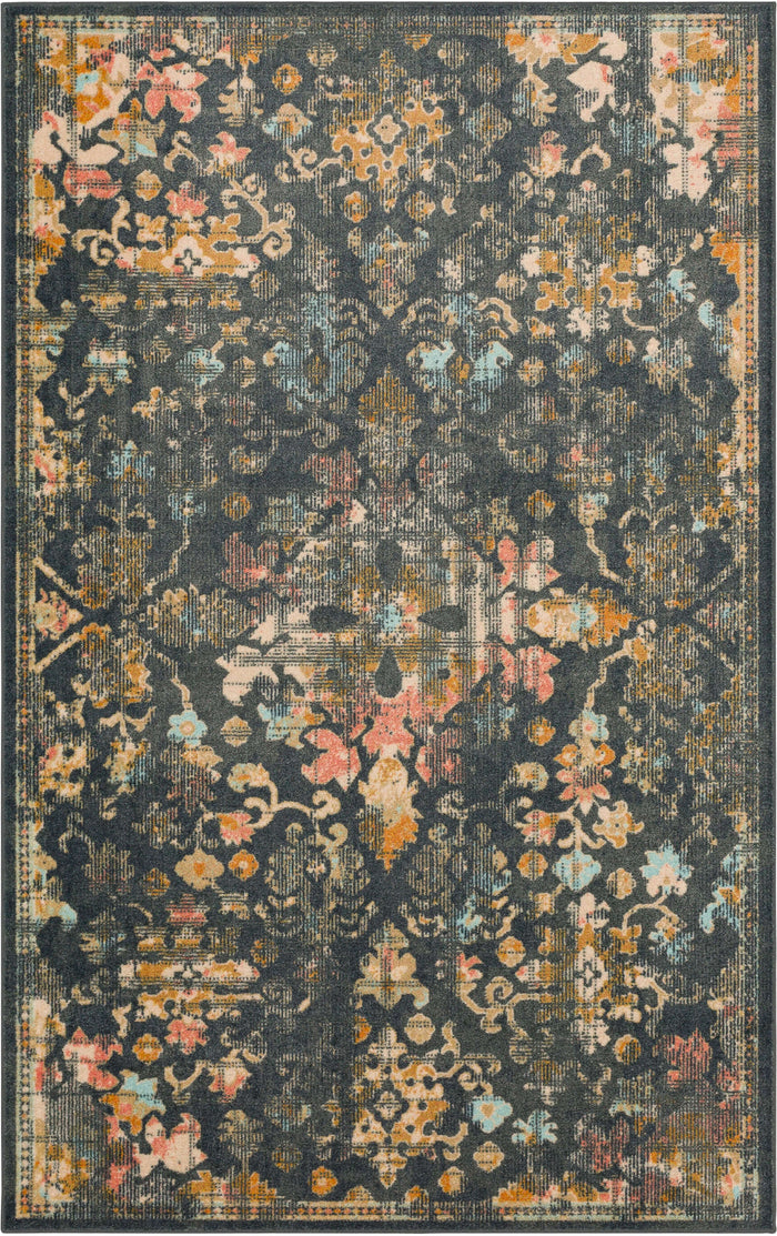 Technicolor Beckham Grey Area Rug
