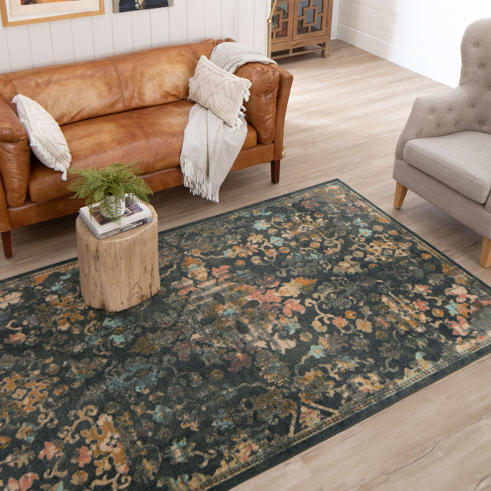 Technicolor Beckham Grey Area Rug