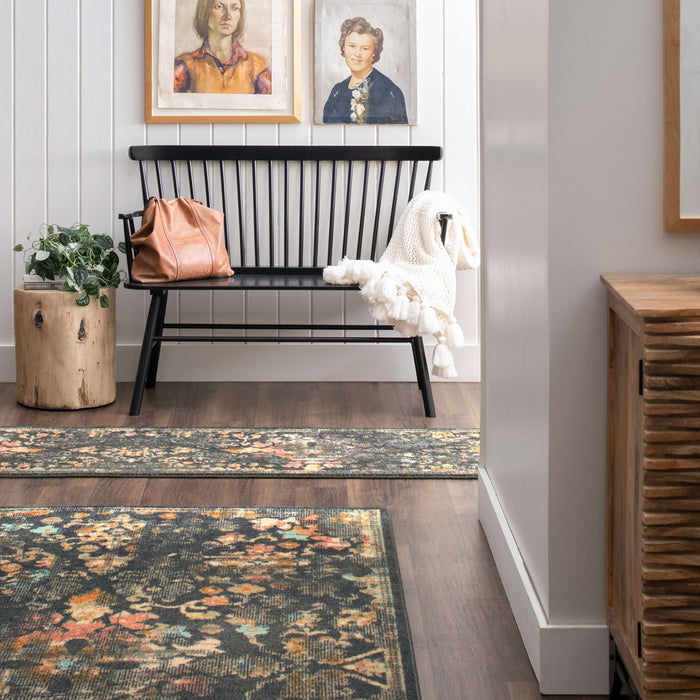 Technicolor Beckham Grey Area Rug
