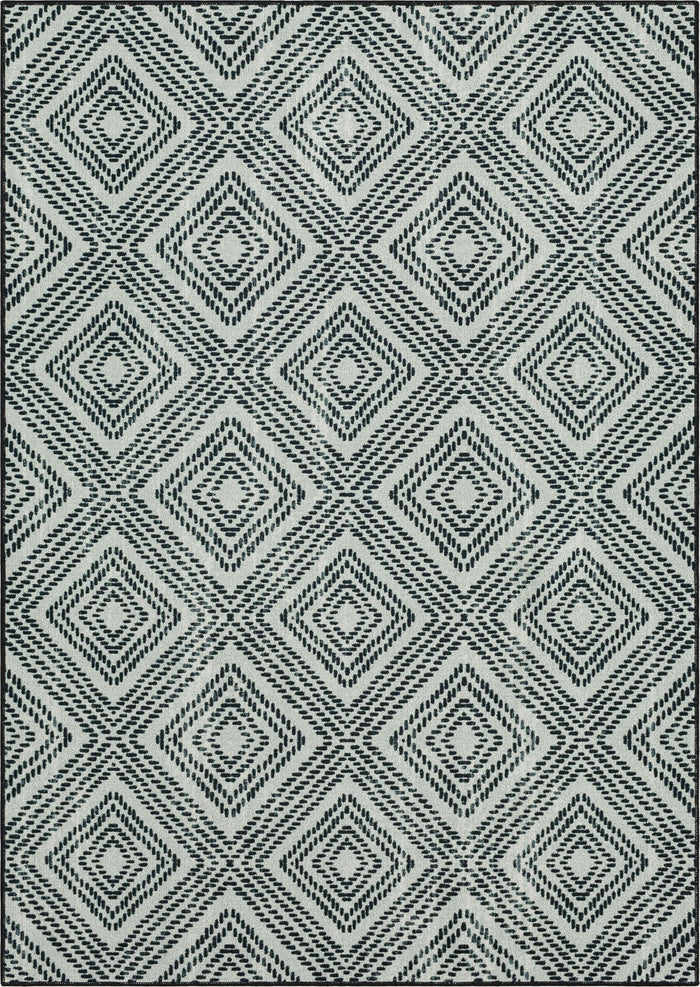 Camilla Black Area Rug