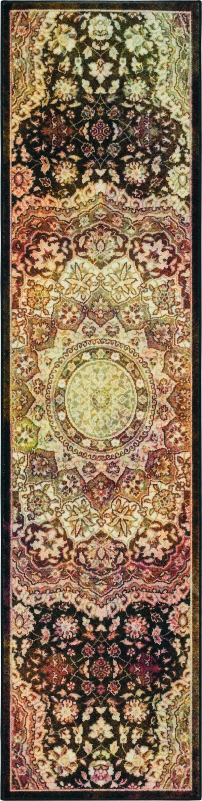 Technicolor Kendall Gray & Yellow Area Rug