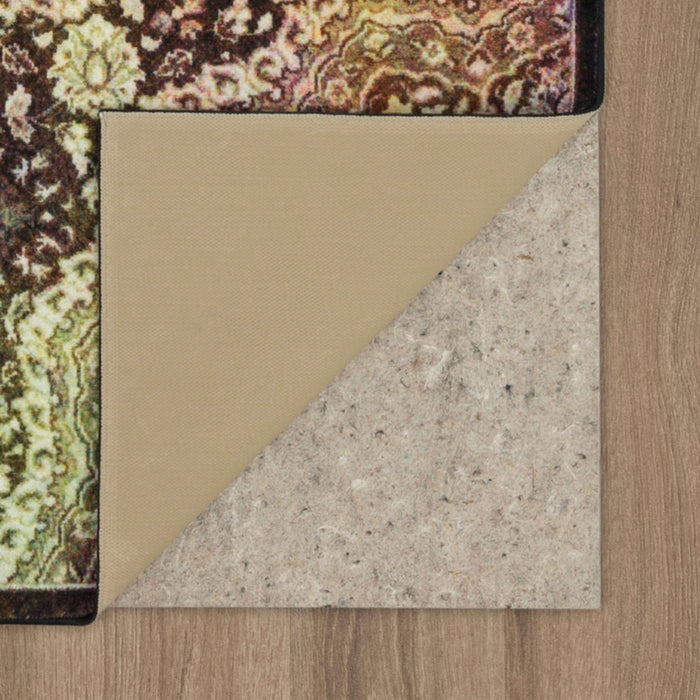 Technicolor Kendall Gray & Yellow Area Rug