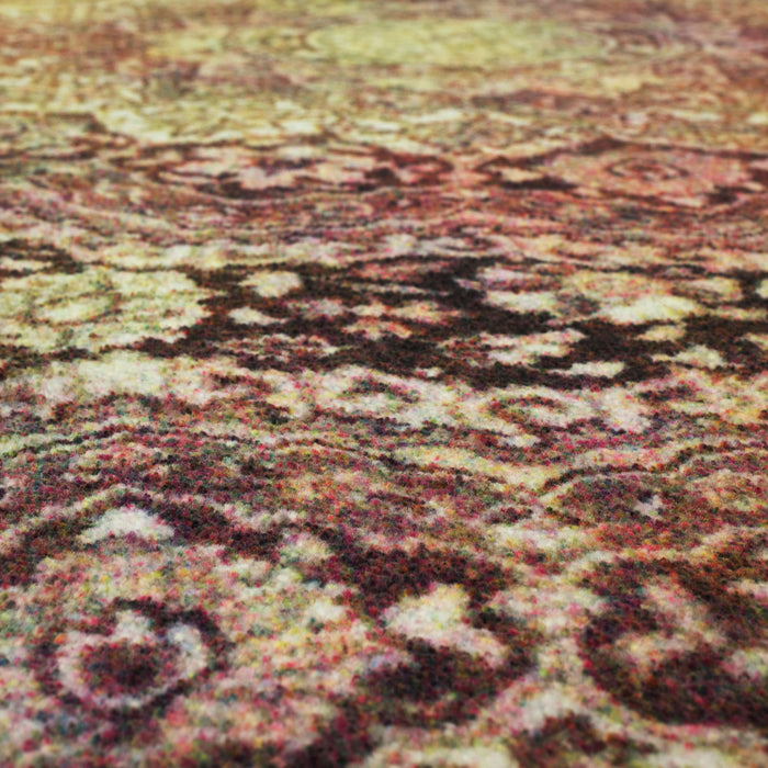 Technicolor Kendall Gray & Yellow Area Rug
