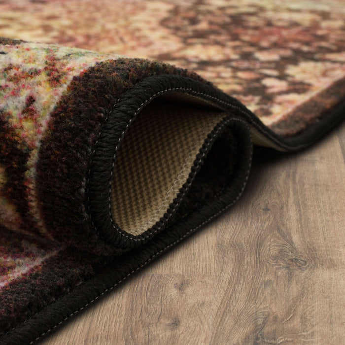 Technicolor Kendall Gray & Yellow Area Rug