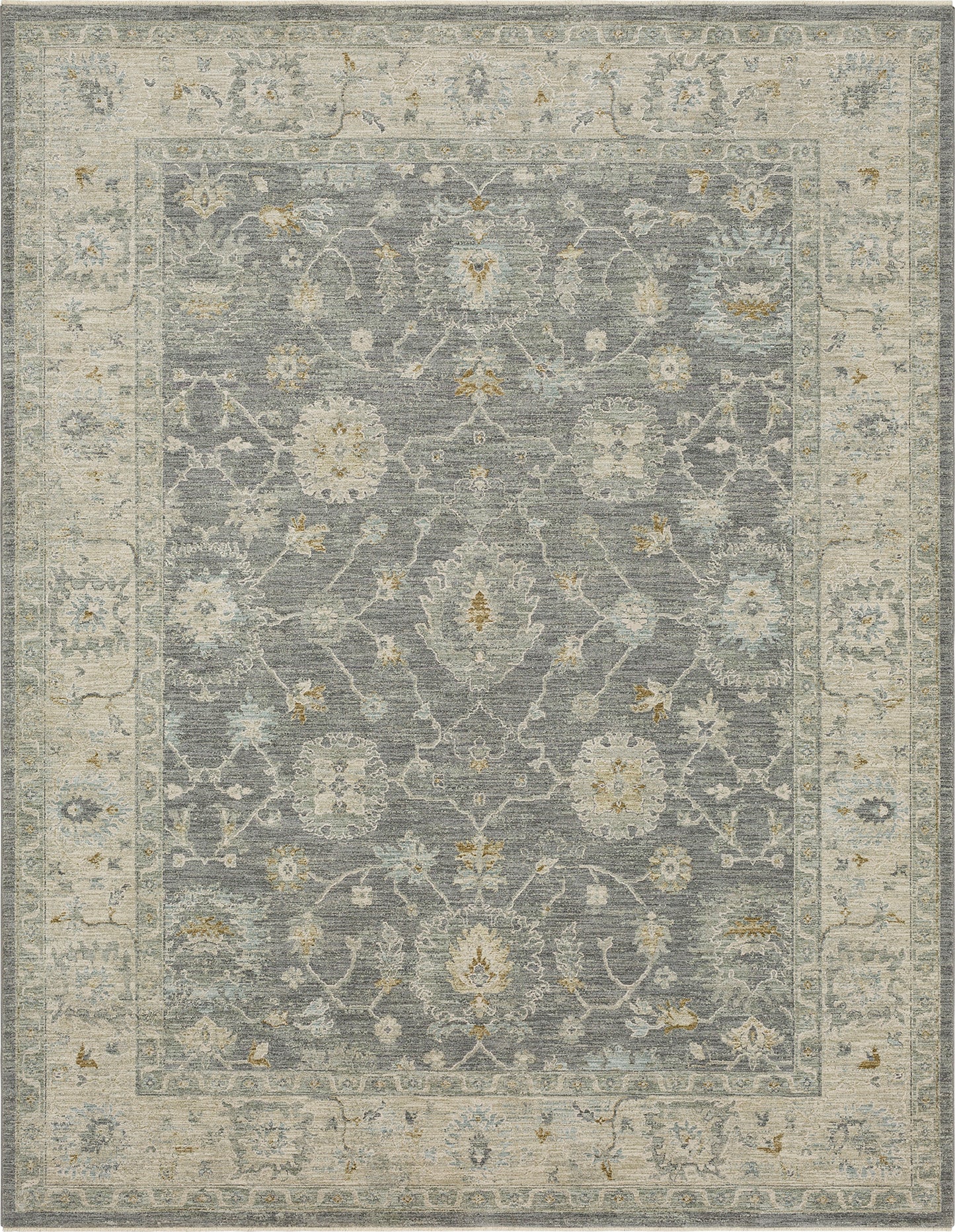 Karastan Adalia Kahta Dark Gray Area Rug