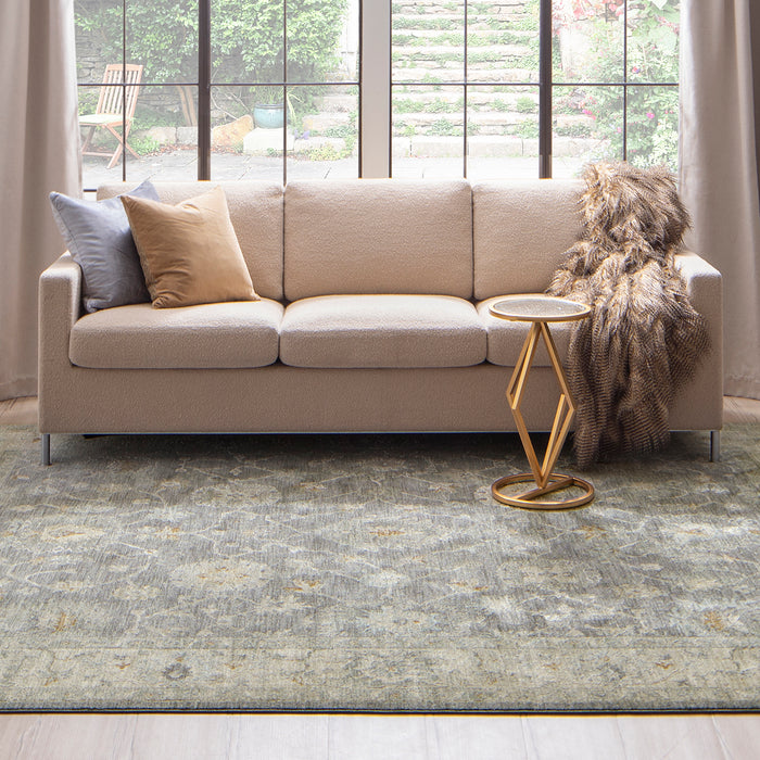 Karastan Adalia Kahta Dark Gray Area Rug