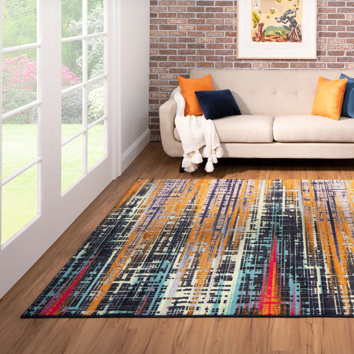 Technicolor Brock Multi Area Rug