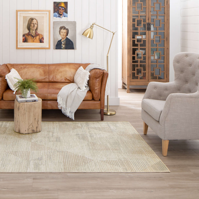 Technicolor Kaya Neutral Area Rug