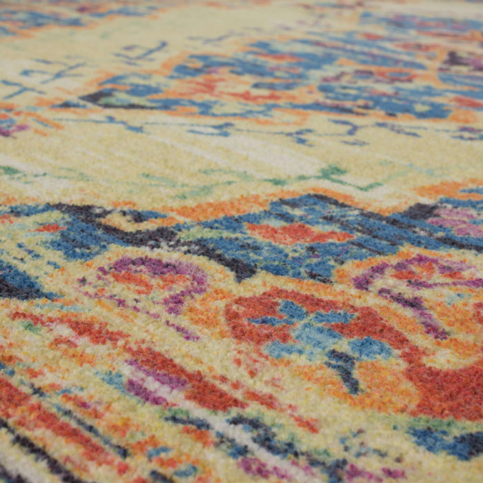 Technicolor Wynn Gold Area Rug