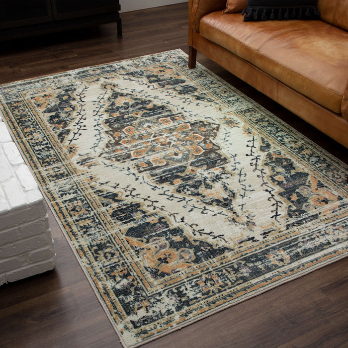 Technicolor Wynn Brown Area Rug