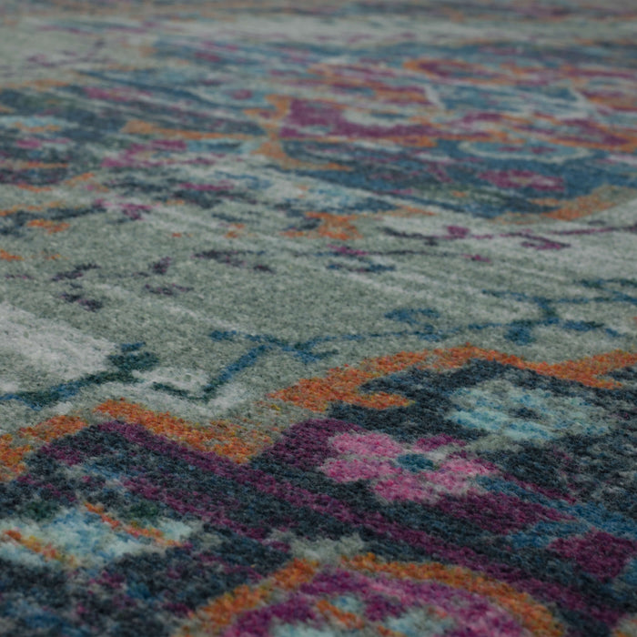 Technicolor Wynn Blue Area Rug