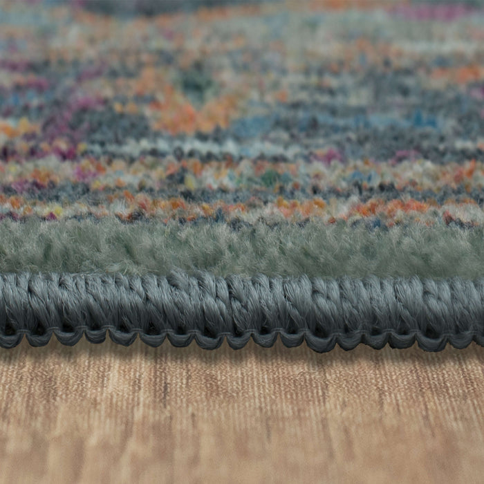 Technicolor Wynn Blue Area Rug