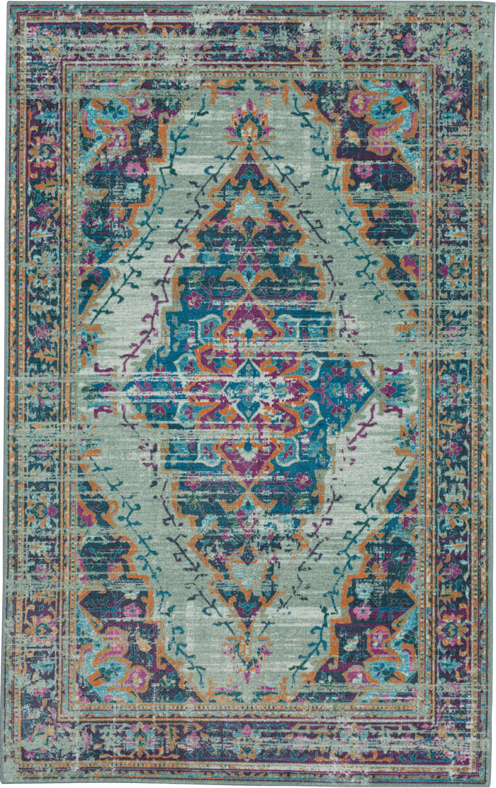 Technicolor Wynn Blue Area Rug