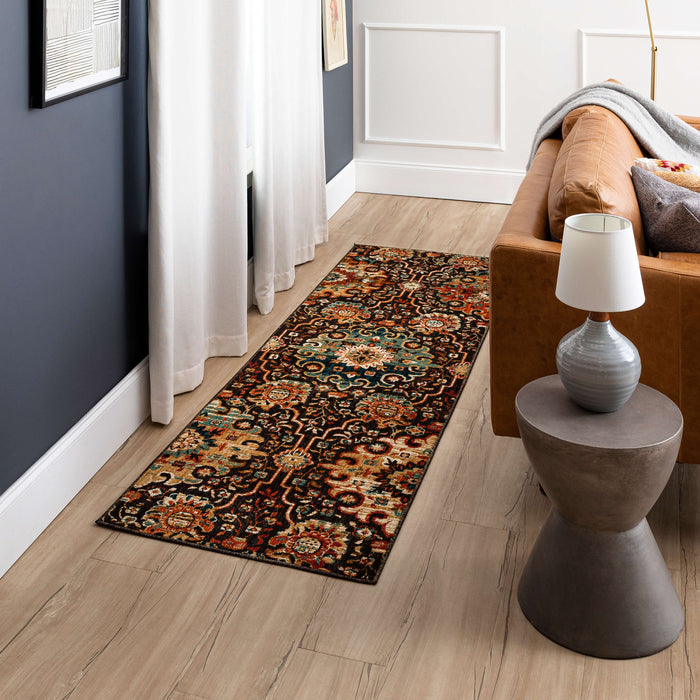 Heritage Kelsie Grey Area Rug