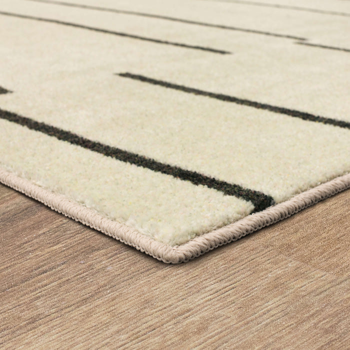 Technicolor Somora Linen Area Rug