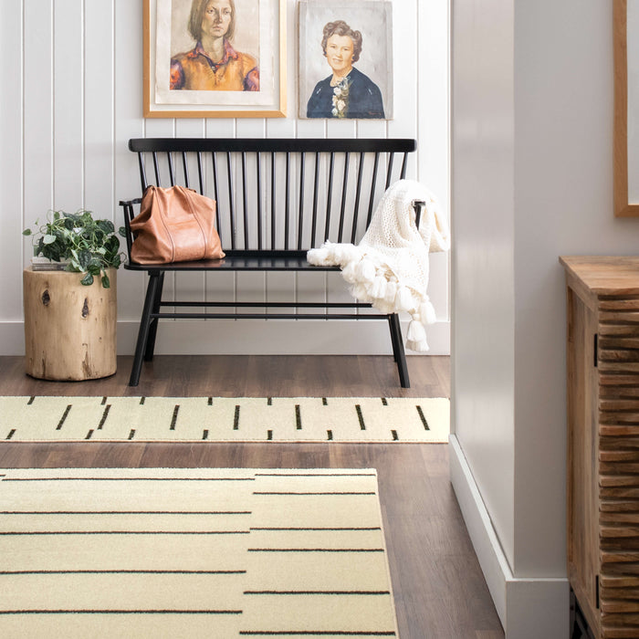 Technicolor Somora Linen Area Rug