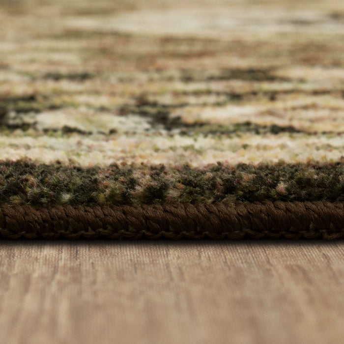 Technicolor Ashley Chocolate Area Rug