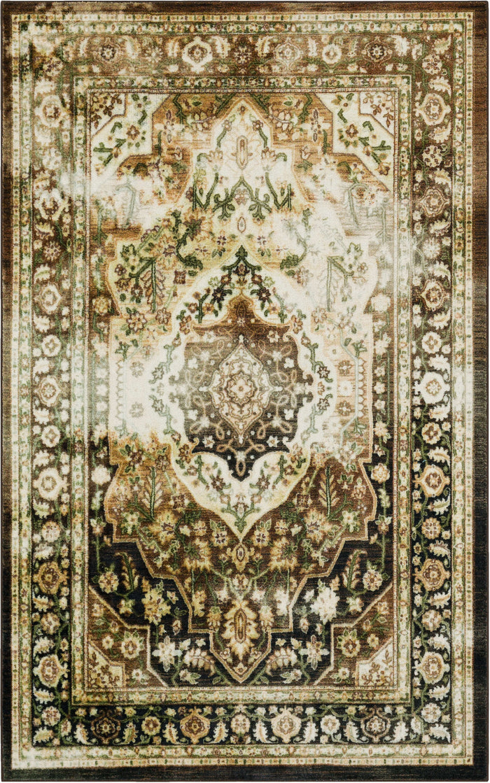 Technicolor Ashley Chocolate Area Rug