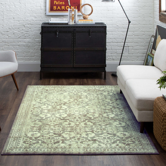 Technicolor Pembroke Brown Area Rug