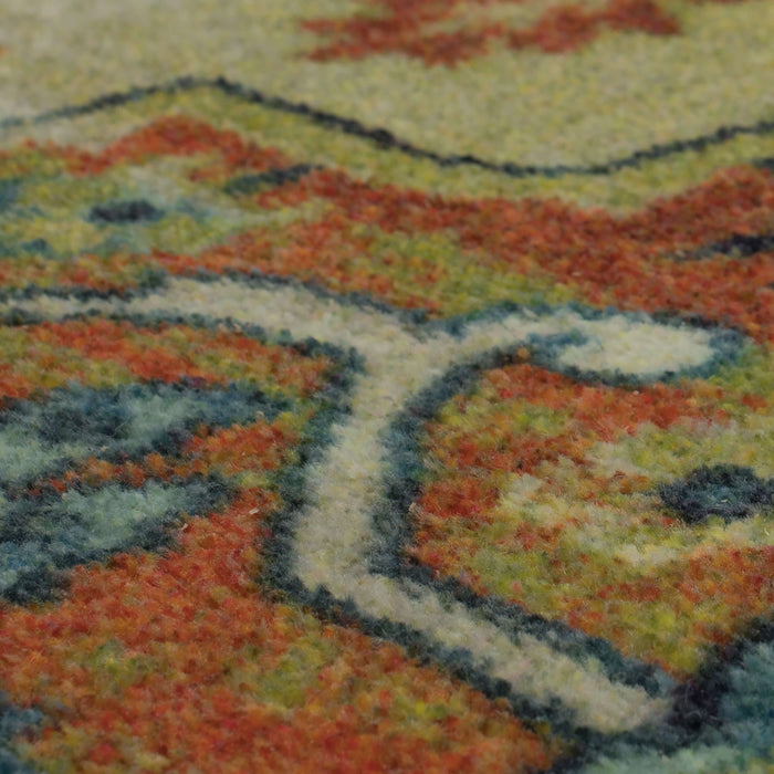Technicolor Halifax Red Area Rug