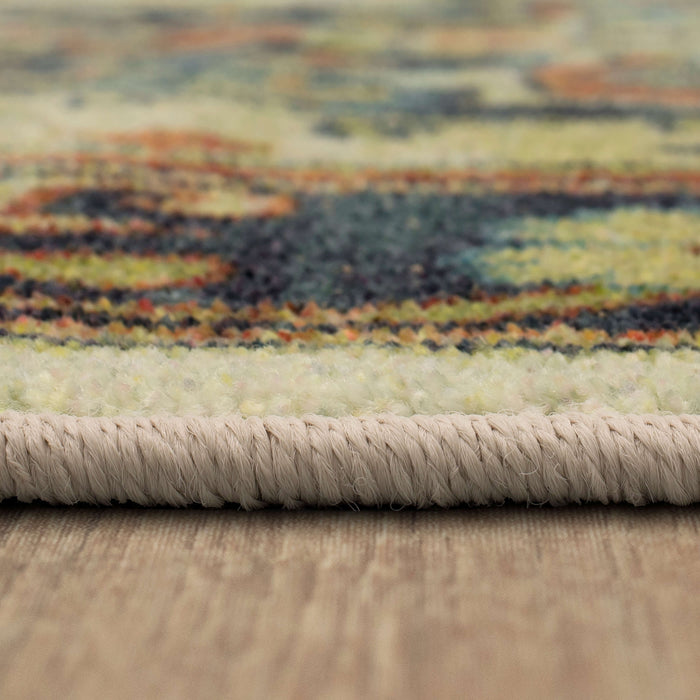 Technicolor Halifax Red Area Rug