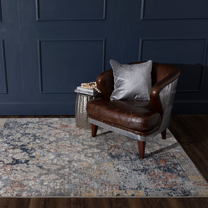 Karastan Soiree La Brea Grey Area Rug