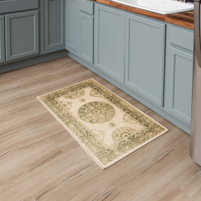 Technicolor Dillon White & Gray Area Rug