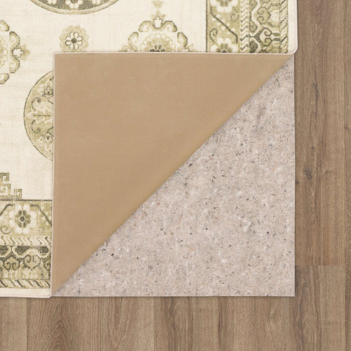 Technicolor Dillon White & Gray Area Rug