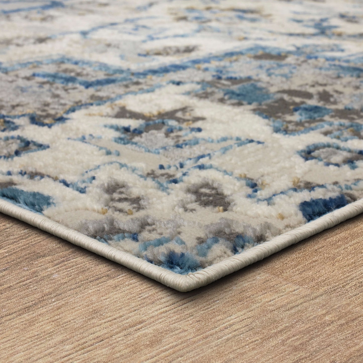 Manor Banks Blue Area Rug