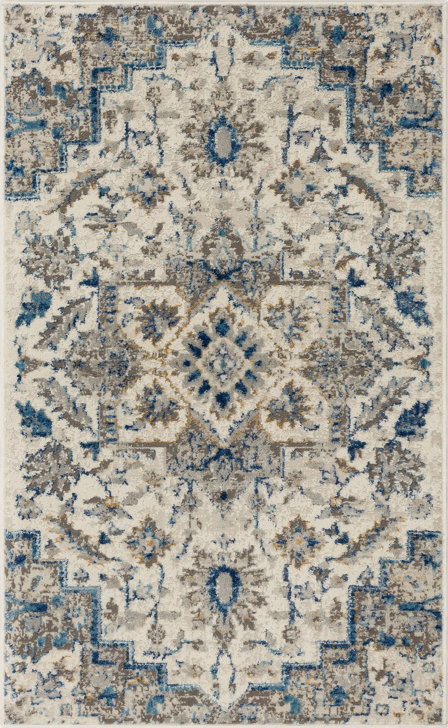 Manor Banks Blue Area Rug