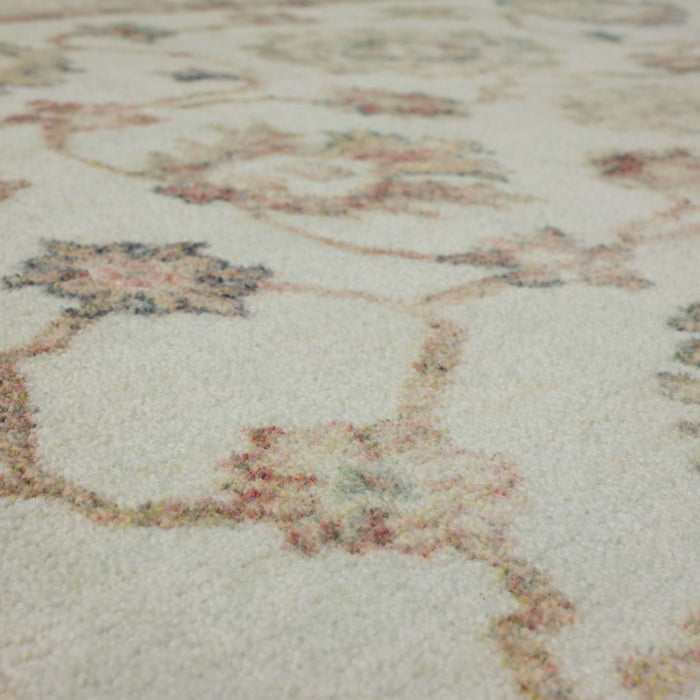 Technicolor Hamilton White Area Rug