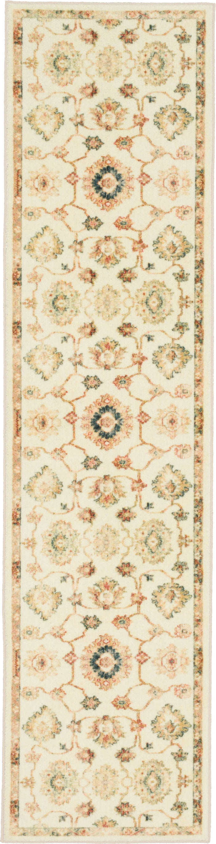 Technicolor Hamilton White Area Rug