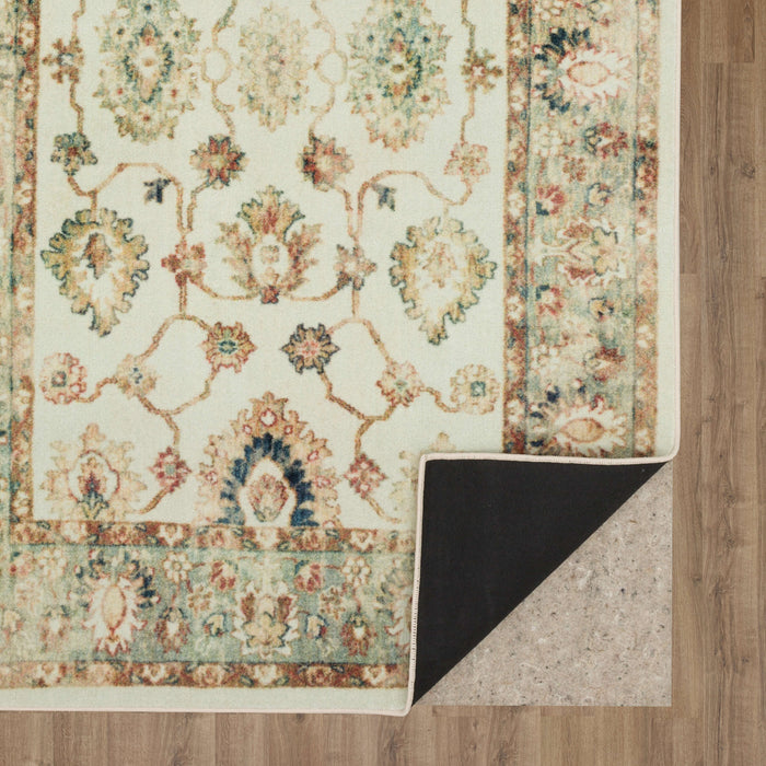 Technicolor Hamilton White Area Rug