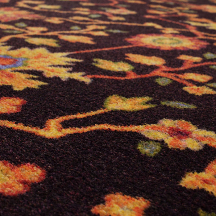 Technicolor Sabina Plum Area Rug