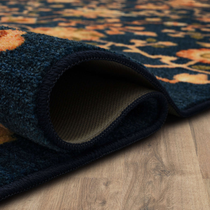Technicolor Sabina Smokey Blue Area Rug