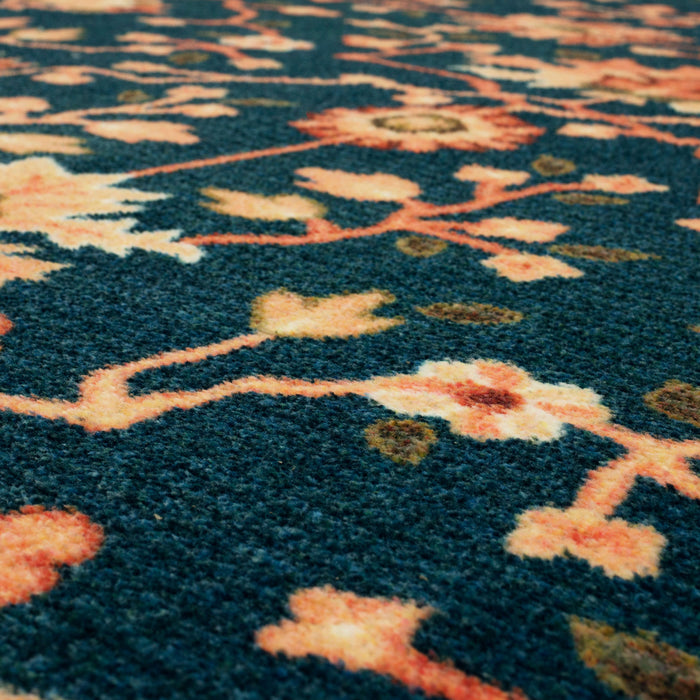 Technicolor Sabina Teal Area Rug