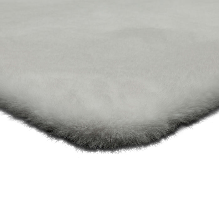 Segrest Plush Arctic White Bath Mat