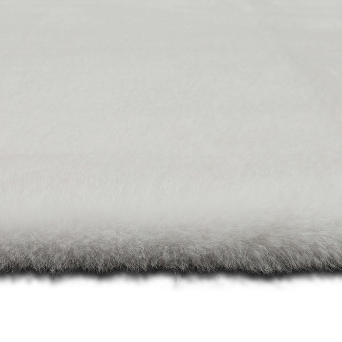 Segrest Plush Arctic White Bath Mat