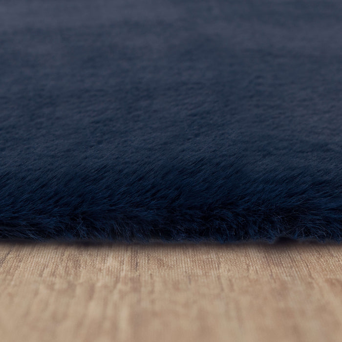 Segrest Plush Indigo Bath Mat